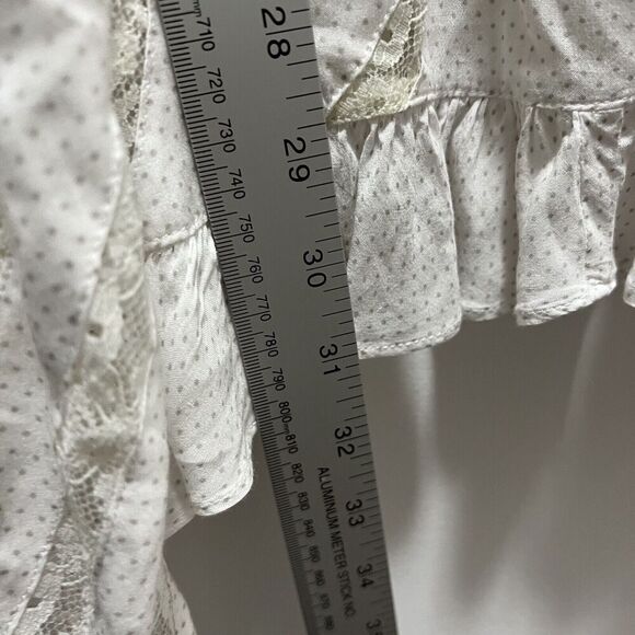 Intimately Free People Top Womens XS Sleeveless Blouse Flowy Oversized Boho - Picture 5 of 11